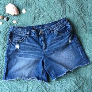 lauren conrad denim shorts